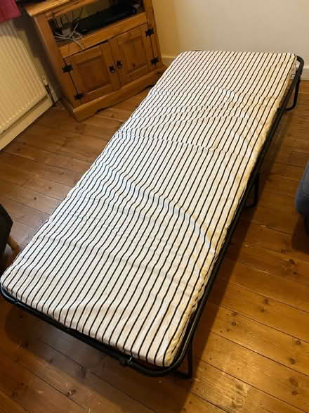 Photo of free Folding camp bed and matress (Greenhill, S8) #2