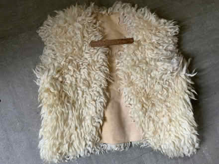 Photo of free 1970’s genuine sheepskin waistcoat (Hersham KT12) #1