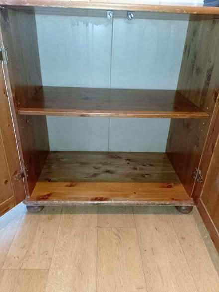 Photo of free Small cupboard, solid pine, top surface in need of sandingi (Barnes SW13) #1