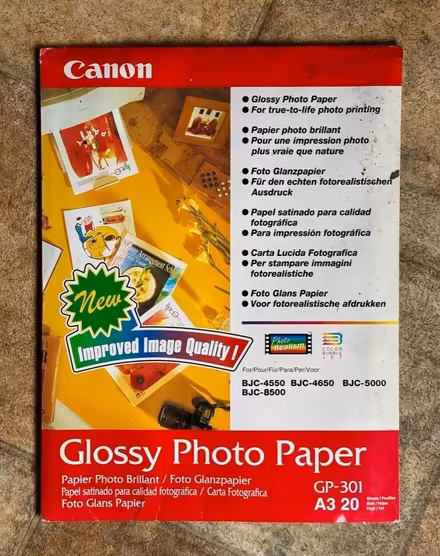 Photo of free Part Pack of A3 Glossy Inkjet Photo Paper (Chaddesden DE21) #1