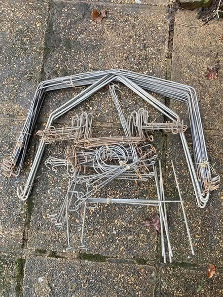 Photo of free Hoops for mini poly tunnel (Hersham KT12) #1