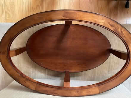 Photo of free Coffee table missing glass top (Downtown Palo Alto) #1