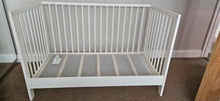 Photo of free IKEA Gulliver cot (Hale WA15) #1
