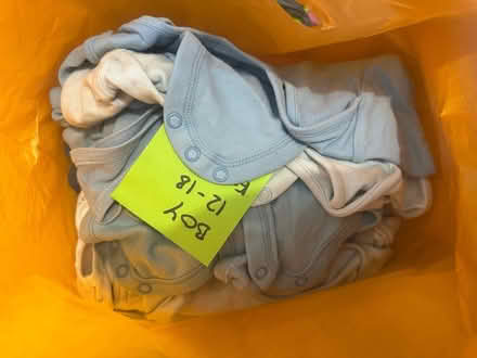 Photo of free A small bundle of clothes 12-18m (Woolwich SE18) #1
