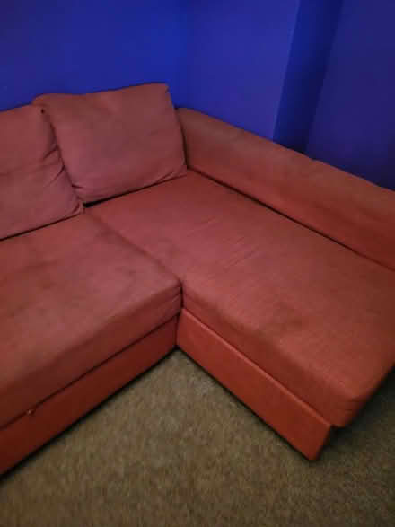Photo of free Ikea L shaped sofa bed with storage (brill HP18) #3