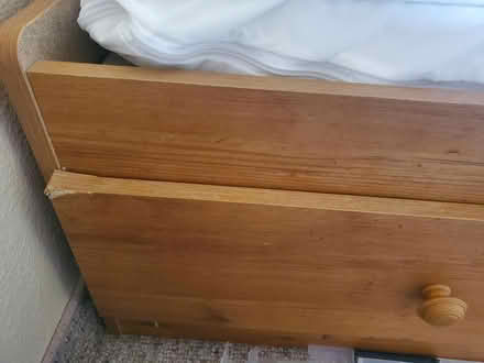Photo of free Twin storage bed (downtown Pleasant Hill) #3