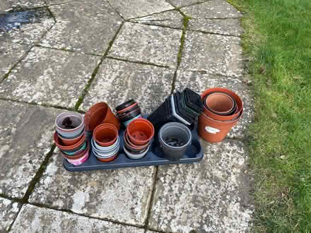Photo of free Various plastic plant pots (Lexden CO3) #1