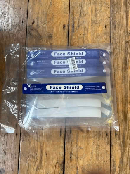 Photo of free Unused Face Shields (E8 Greenwood Road) #1