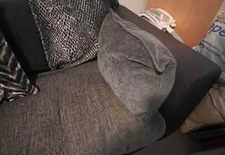 Photo of free Black & Grey Scatter Back Sofa (CT9) #4