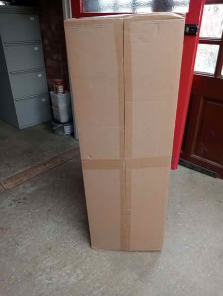 Photo of free Sturdy cardboard box (Clapham MK41) #1