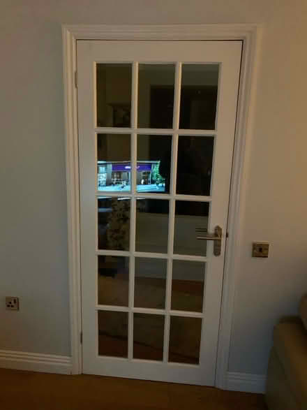 Photo of free White 15 pane doors (Nantgarw CF83) #2