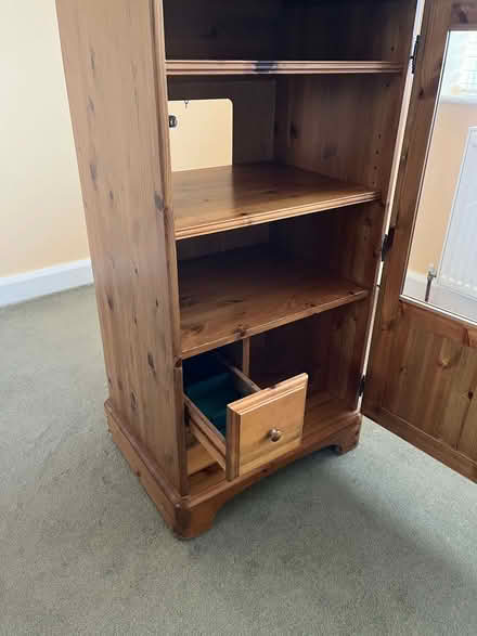 Photo of free Ducal pine hi-fi cabinet (Welwyn Garden City AL8) #4