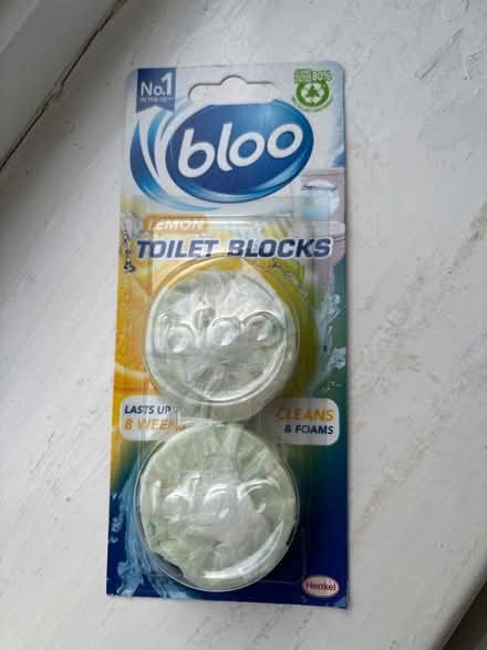 Photo of free Bloo toilet cistern blocks (Peachcroft OX14) #1