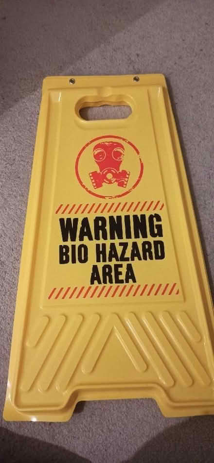 Photo of free Bio Hazard sign (Woking GU22) #1