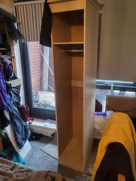 Photo of free Ikea red mirrored wardrobe (B15) #2