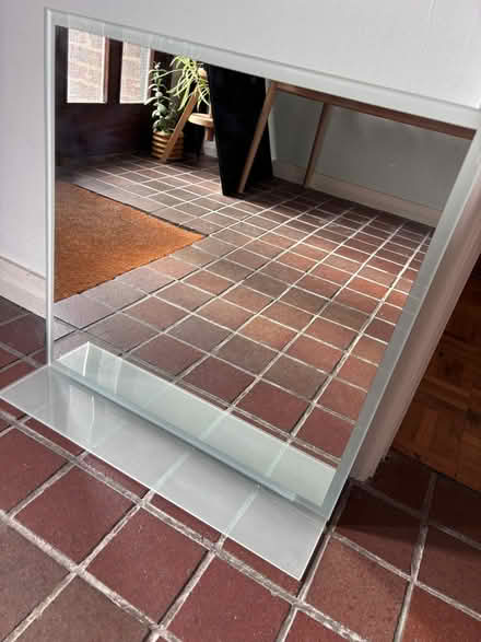 Photo of free Mirror with glass shelf (City Centre NR1) #1