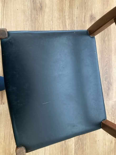 Photo of free 3 Retro teak dining room chairs (Rochester ME1) #3