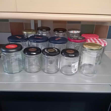 Photo of free 15 Clean jam jars with lids (Hereford HR1) #1