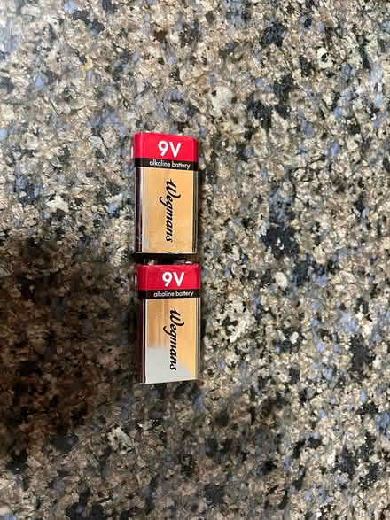 Photo of free 2 9V batteries (Capitol Hill) #1