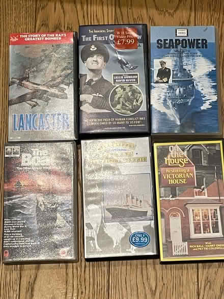 Photo of free VHS videos selection - WW2 / Naval (Little Eaton DE21) #1