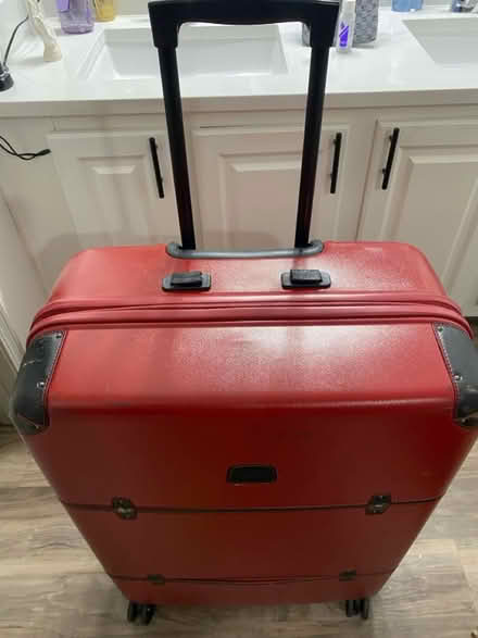 Photo of free Large red suitcase (McCaslin/I-36) #2