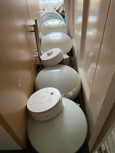 Photo of free Bathroom / kitchen lights and smoke and heat detector (N16) #2