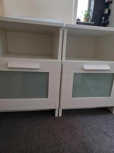 Photo of free 2x ikea bedside table (LS16 Ireland wood) #1
