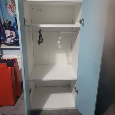 Photo of free Solid child wardrobe and curtains (Orrell Post WN5) #3