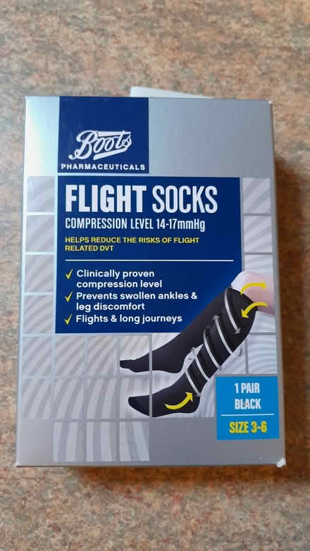 Photo of free Flight Socks size 3-6, unused (Upton CH2) #1