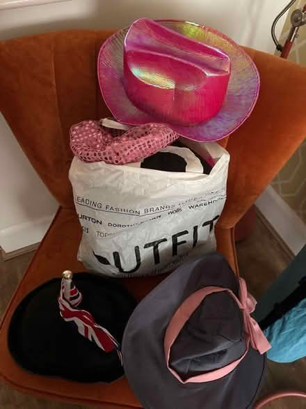 Photo of free Box of fancy dress hats (Brickhill MK41) #1