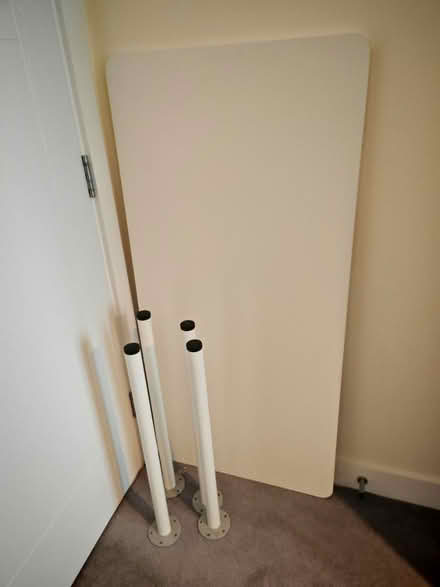 Photo of free White desk (Bow E3) #1