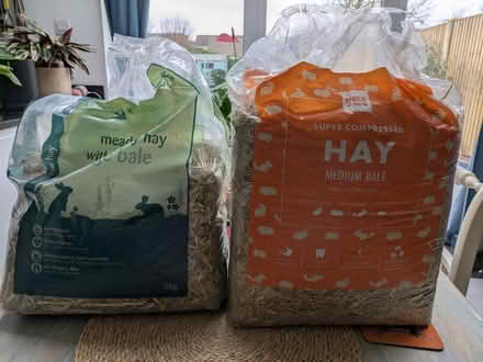 Photo of free Hay medium bale (RG18) #1