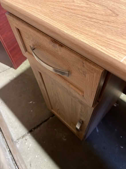 Photo of free Computer desk with draws and a cupboard (Oughtibridge S35) #3
