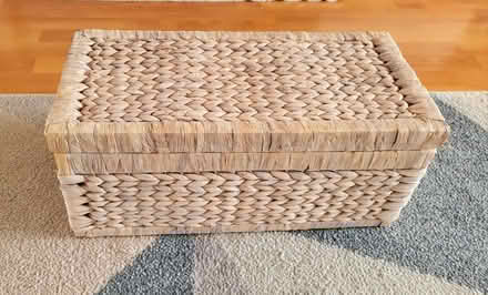 Photo of free Small Rattan Storage Chest (Grays) #2