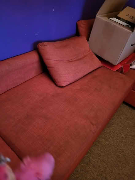 Photo of free Ikea L shaped sofa bed with storage (brill HP18) #4