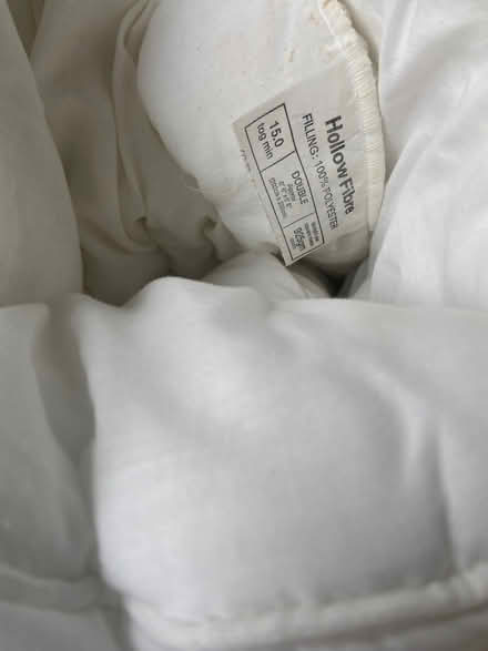 Photo of free Lovely warm, hardly used double duvet (Brookfield PR2) #2