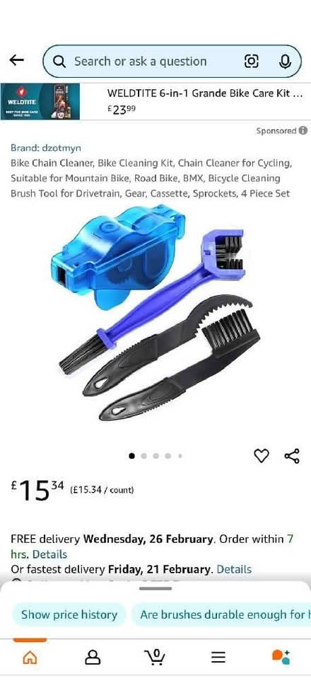 Photo of free Bike chain cleaner tool (Swarkestone DE73) #2