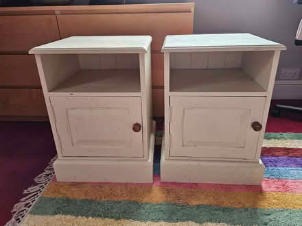 Photo of free Pair of shabby chic bedside cabinets (Bloxham OX15) #1