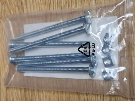 Photo of free Roofing bolt 6 x 100 sq nut (4 pk) (SW2 5EU) #1