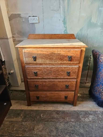 Photo of free Lovely old-fashioned chest of drawers (Bohemia TN37) #1