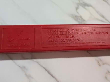 Photo of free Hazard warning triangle (Braintree CM7) #2