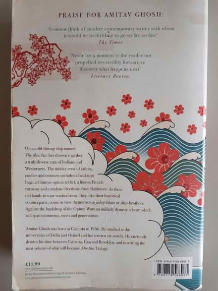 Photo of free Book Sea of Poppies by Amitor Gosh (Northolt) #2