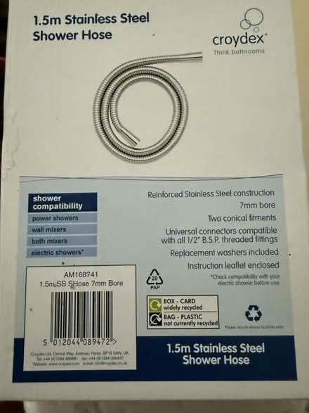 Photo of free Shower Hose and shower head (Sharnbrook) #1