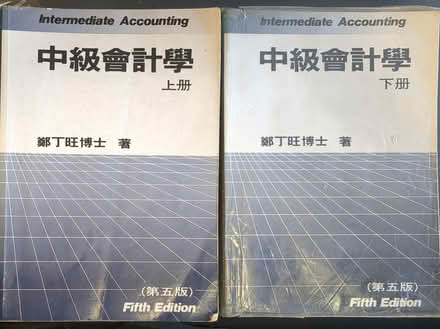 Photo of free Book: Chinese ver Int Accounting (Almaden Valley) #1