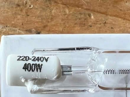 Photo of free Two linear halogen bulbs for floodlights etc (Coley Ave Area RG1) #2
