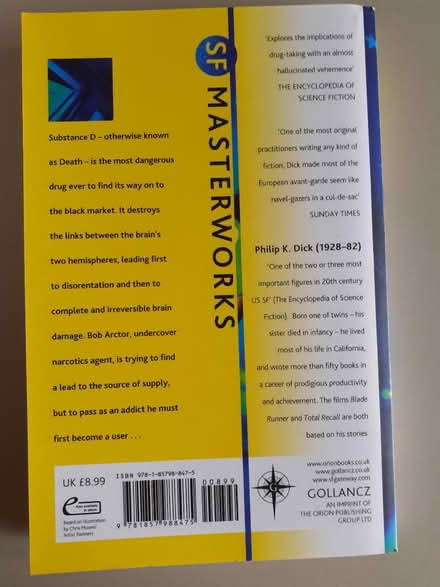 Photo of free Book A Scanner Darkly (Northolt) #2