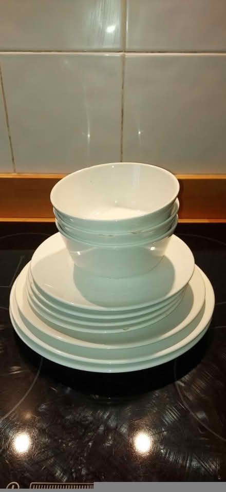 Photo of free White bowls and plates (Central Hove) #1