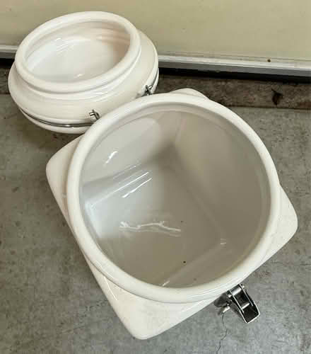 Photo of free White Kitchen Canister (Novato (Hamilton)) #2