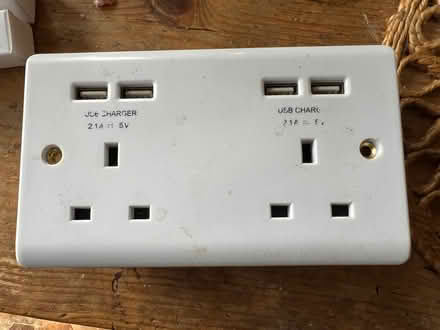 Photo of free double socket with USB charge points (Coley Ave Area RG1) #1
