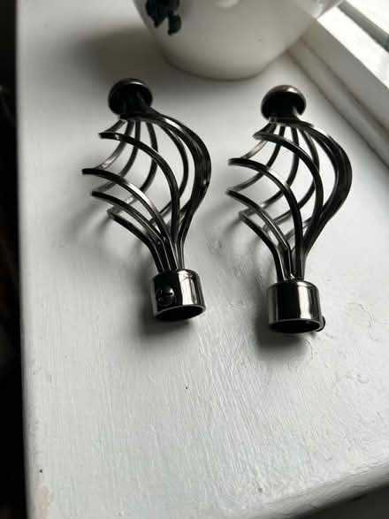 Photo of free Metal curtain pole finials (Camberley GU15) #1